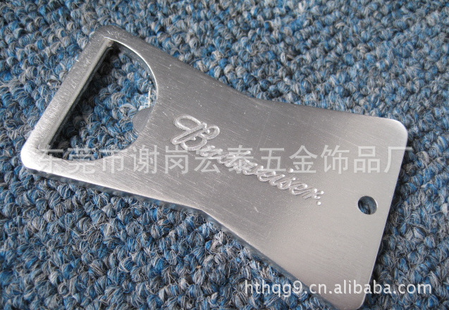 【厂家定做 金属开瓶器 锌合金拉丝开瓶器 啤酒开瓶器 创意开瓶器】价格,厂家,图片,其他厨房小工具,东莞市谢岗宏泰五金饰品厂-